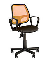 Кресло офисное Alfa GTP крестовина PM60 спинка сетка OH-9, сиденье ткань С-11 (Новый Стиль ТМ)