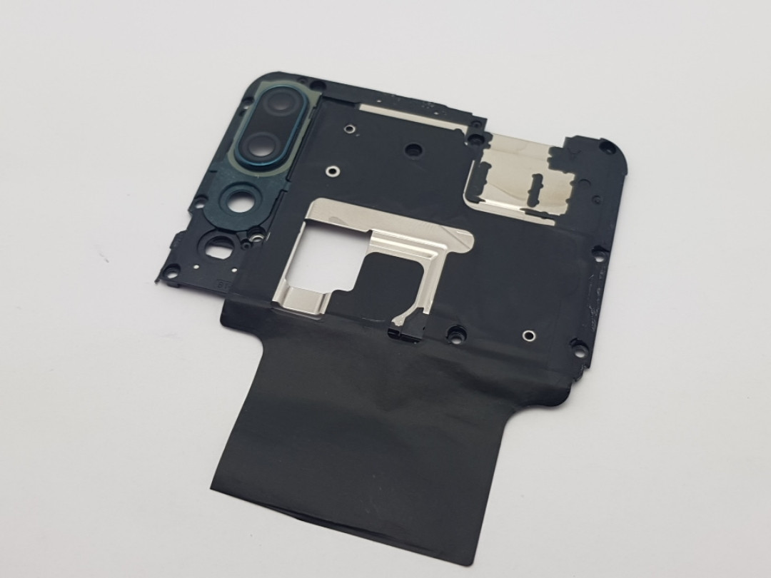 Середній корпус huawei p smart z (stk-lx1) зі склом камери emerald green сервісний оригінал з розборки, фото 1