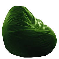 Кресло - груша темно-зеленого цвета от 60 х 90 до 100 х 140 см Pear