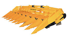 Жниварка з горизонтальним подрібнювачем для збирання кукурудзи