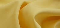 Костюмная ткань креп (однотонный) желтый