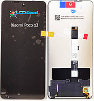Модуль ( дисплей + сенсор ) Xiaomi Poco X3 чорний