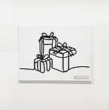 Картина на холсті інтер'єрна абстрактна настінна арт панно Manific Decor "Gift's / Подарунки", фото 5