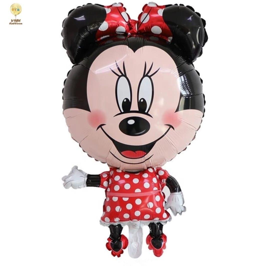 Фольгована кулька Мінні Маус 80х45см