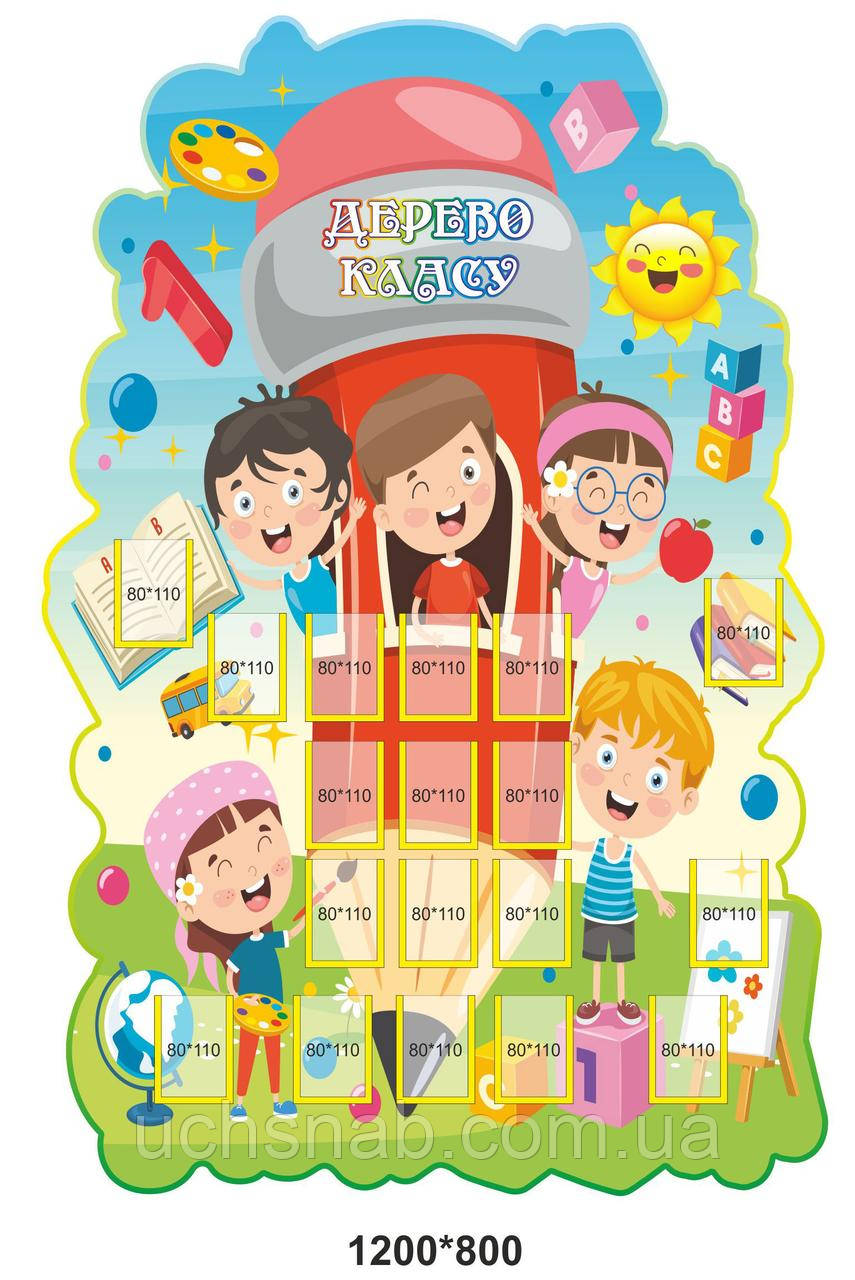 Стенд для фото класу - дерево класу, фото 1