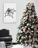 Картина на холсті  інтер'єрна абстрактна настінна арт панно Manific Decor "Maple leaf/ Кленовий лист", фото 3