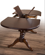 Стол овальный раскладной Даниэль Fusion Furniture,цвет орех / орех итальянский / венге, фото 3