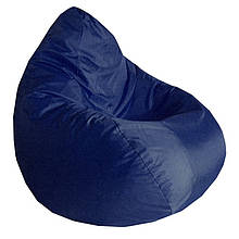Крісло - груша темно-синього кольору від 60 х 90 до 100 х 140 см Pear