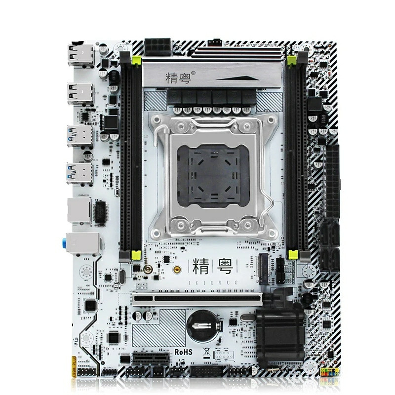 Материнская плата X99M-PLUS LGA 2011-3, DDR3 and DDR4, Xeon E5 V3&V4, SATA-3, pci-e, M.2 NVME
