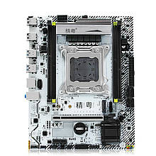 Материнская плата X99M-PLUS LGA 2011-3, DDR3 and DDR4, Xeon E5 V3&V4, SATA-3, pci-e, M.2 NVME