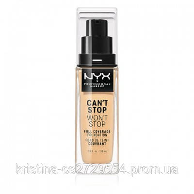 Тональный крем NYX Can't Stop Won't Stop Копия Никс кэн стоп