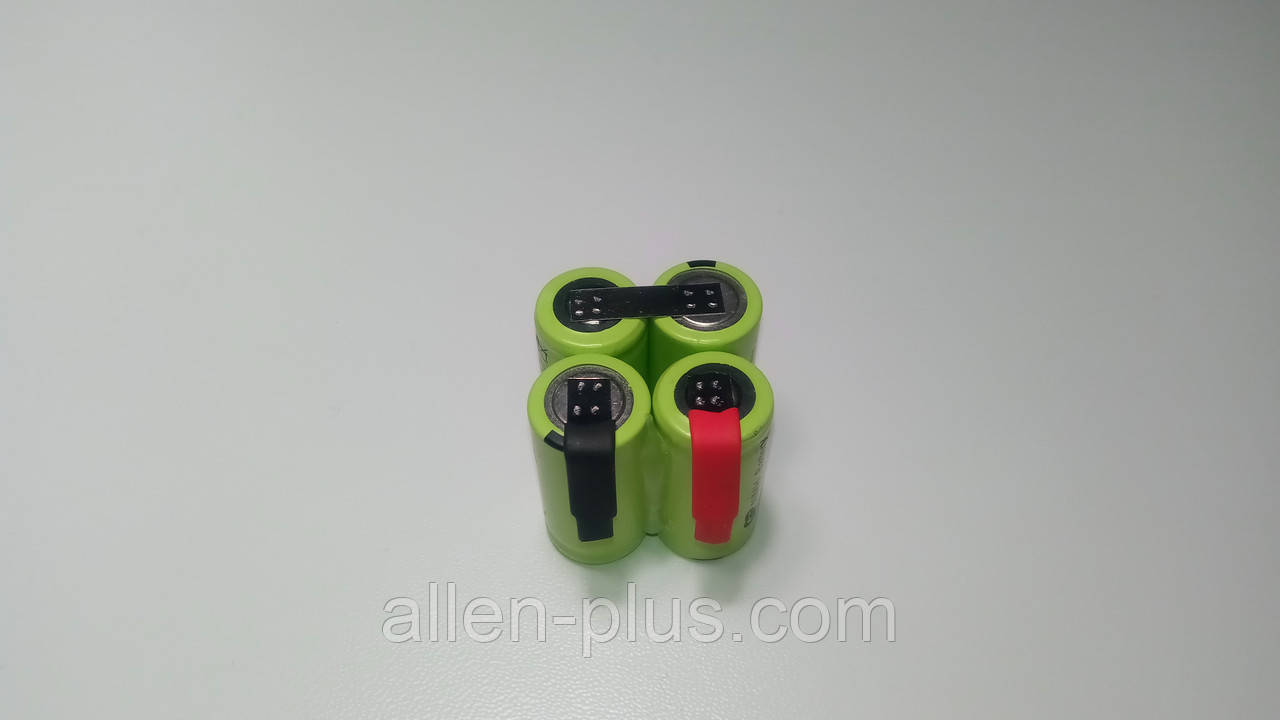 Акумуляторна збірка 4.8 V GP AAH 2/3AA Ni-MH 750 mAh x4 (Барея 2/3ААх4, 4.8V)