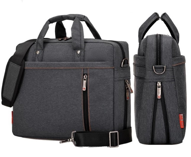 Велика сумка для ноутбука 15,6" Digital Burnur dark gray