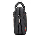 Велика сумка для ноутбука 15,6" Digital Burnur dark gray, фото 2