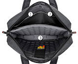 Велика сумка для ноутбука 15,6" Digital Burnur dark gray, фото 3