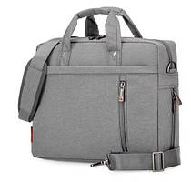 Велика сумка для ноутбука 15,6" Digital Burnur gray
