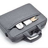 Сумка для ноутбука 15" Digital Gumantu gray, фото 6