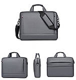 Сумка для ноутбука 15" Digital Gumantu gray, фото 2