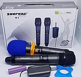 Мікрофони бездротові SHUPERD комплект 2 штуки, фото 3
