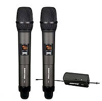 Микрофоны беспроводноые SHUPERD комплект 2 штуки