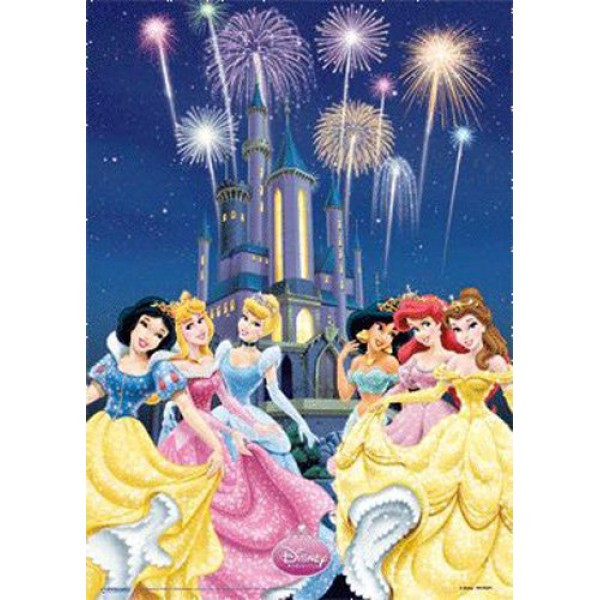 Постер 3D A3 "Disney Princess" 30 х 40 см