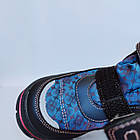 Термо черевики для дівчинки Тому.м, р. 27, устілка 17,2 см Сині зимові дитячі чоботи, фото 9