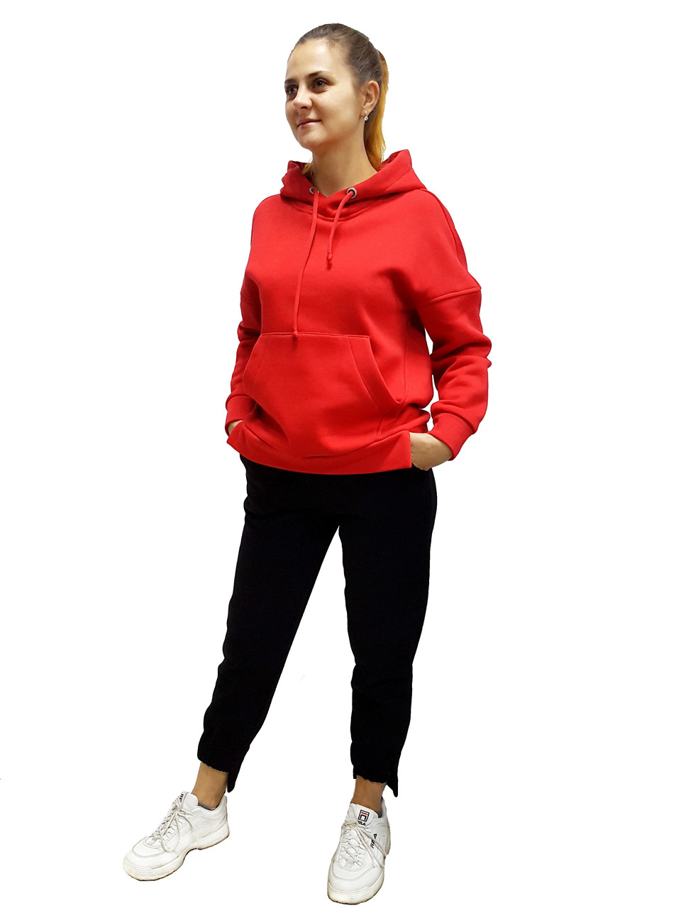 Жіноча зимова толстовка на флісі Jasmin. р. S (44)