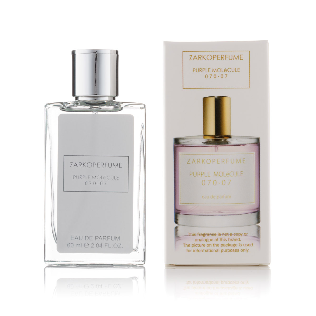 Міні парфум Zarkoperfume Purple Molecule 070.07 (Унісекс) 60 мл