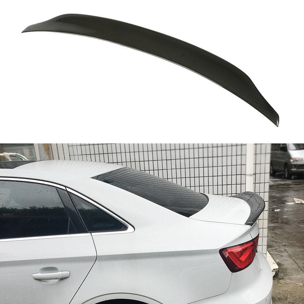 Карбоновий спойлер Audi A3 8V седан тюнінг сабля (v2) Ducktail