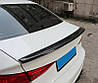 Карбоновий спойлер Audi A3 8V седан тюнінг сабля (v2) Ducktail, фото 5
