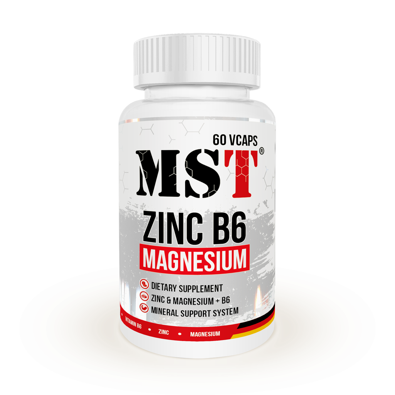 MST Zinc Magnesium B6 120vcaps - фото 1 - id-p383856599