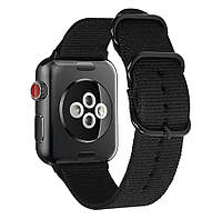 Нейлоновый ремешок Primolux Traveller для часов Apple Watch 42mm / 44mm / 45 mm - Black