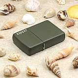 Запальничка Zippo 221 ZL Green Matte, фото 6