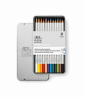 Набір акварельних олівців в металі Watercolour pensil tin, 12 шт Winsor & Newton 490016