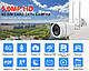 Вулична 4G-камера ZILNK DH57H 5 МП 1080p оптика Sony (працює з СІМ КАРТКОЮ), фото 3