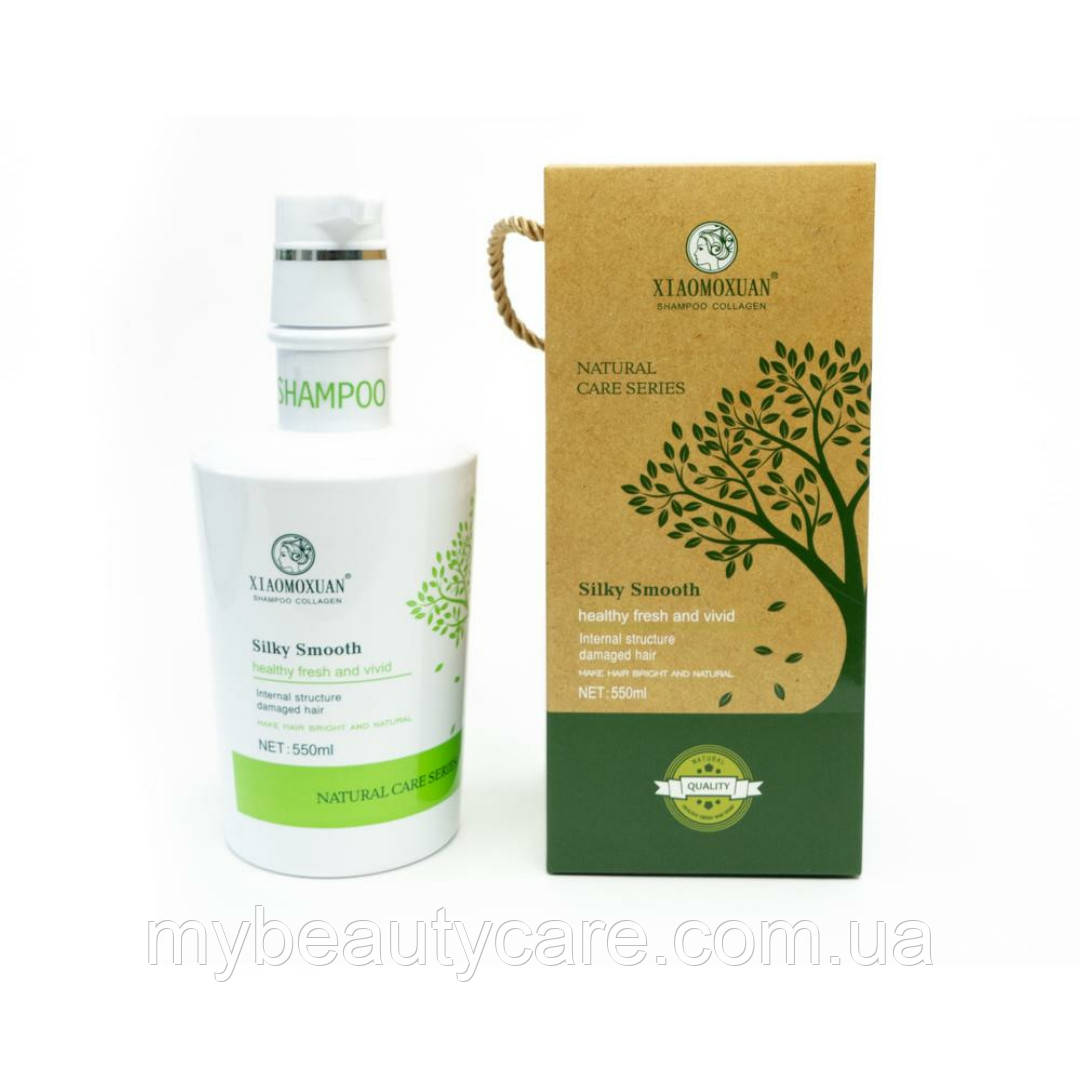 XIAOMOXUAN Silky Smooth Шампунь для волосся Чайне дерево 550 мл