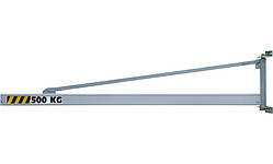 Кран консольний настінний з порожнистим рейкою HUCHEZ Alu 900A, зусилля 63 кг