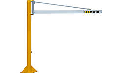 Кран консольний з балкою з порожнистим рейкою HUCHEZ 901A, зусилля 1000 кг