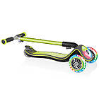 Самокат Globber Elite Deluxe Flash Lights Lime Green (салатовий), фото 4