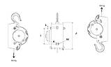 Переносна міні-лебідка HUCHEZ PULLEY-MAN 300 кг - Простий кейс, фото 3