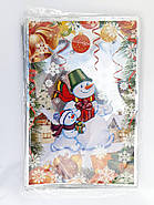 Пакети фольговані для цукерок Новий рік розмір 20*30 см, фото 3