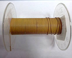 Шкіра кругла гладка коричнева 1мм