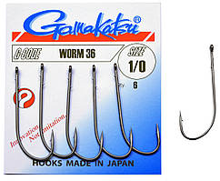 Офсетний гачок Gamakatsu Worm 36