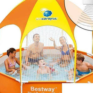 Басейн каркасний круглий Bestway 56432 244х51 см Orange, фото 1