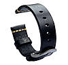 Шкіряний ремінець Primolux C052B Steel buckle для годинника Garmin Forerunner 245 / Forerunner 645 - Black, фото 5