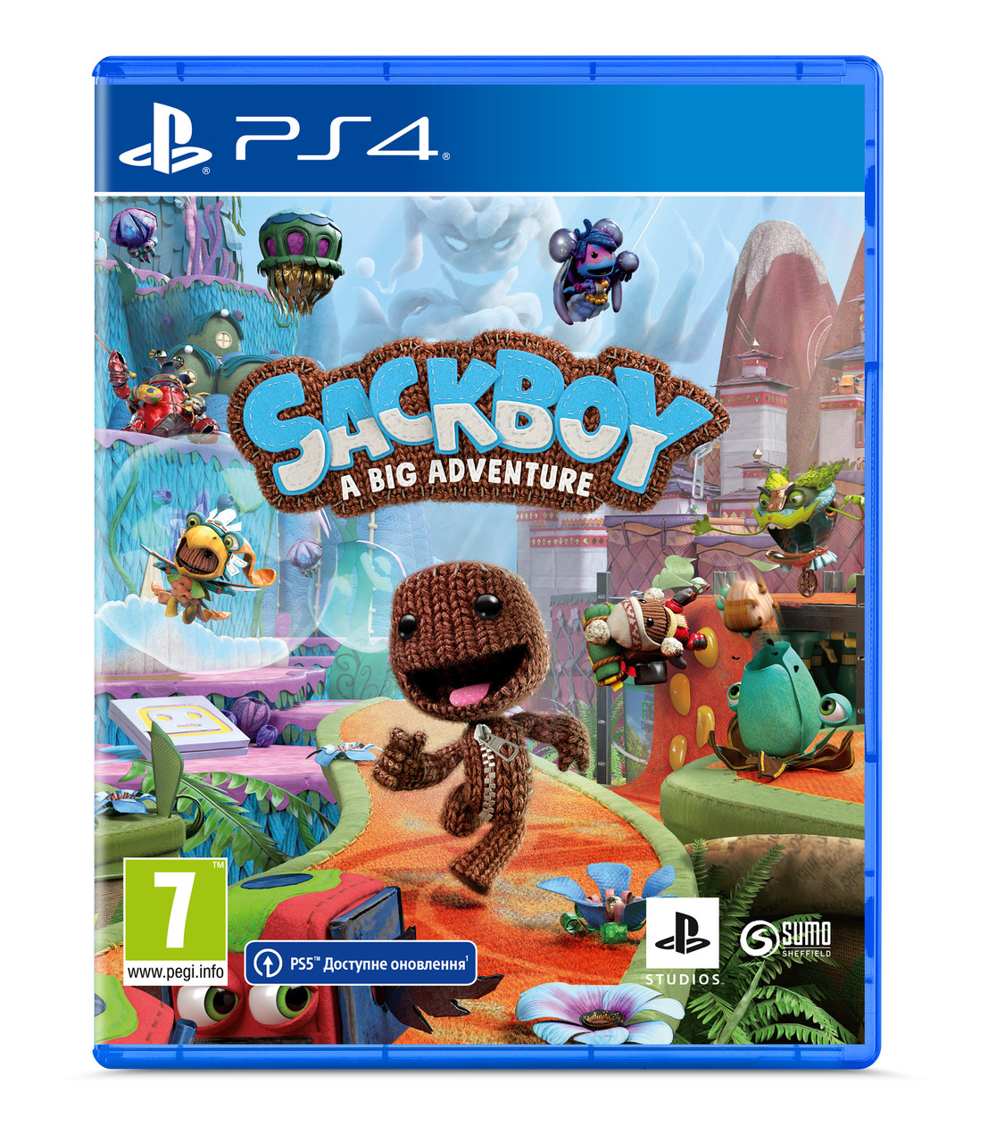 Диск з грою Sackboy a Big Adventure (PS4)