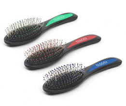 Гребінець масажний dagg великий із металевими зубчиками