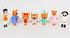 Набір фігурок "Три коти" 7 штук 83168-MM1 | 3 коти іграшки | Ігровий набір для дітей, фото 2