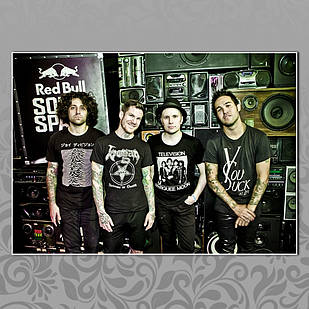 Плакат А3 Fall Out Boy 06