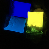 Люмінофор TAT 33 — світний порошок мікс 4 кольори по 50 грамів, фото 2